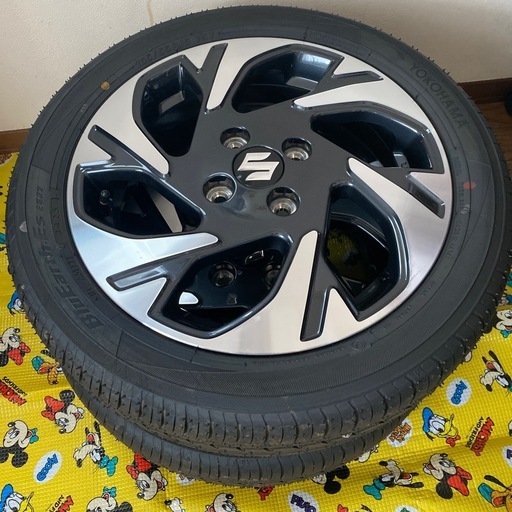 スペーシアカスタム新品タイヤホイル