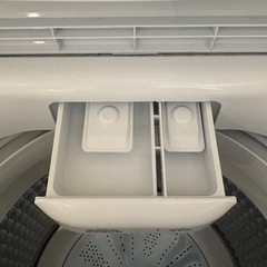一年使用の洗濯機の画像