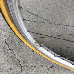 ●販売終了●24インチ自転車　ライト・ギア・カギ付き　グリーン　中古品の画像