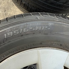 30系プリウス純正ホイール＆タイヤ 195/65R15★4本の画像