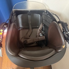 ヤマハパスKiss電動自転車　バッテリー良好12.8Ah 前後チャイルドシート付きの画像