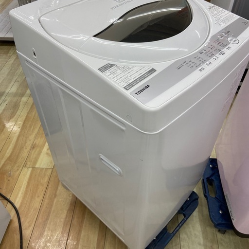 東芝 5.0kg全自動洗濯機【リサイクルフカツ岡崎倉庫店】260329SM-31
