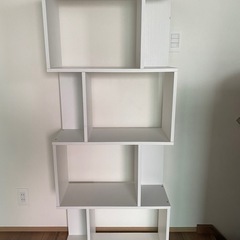 2個セット収納棚の画像