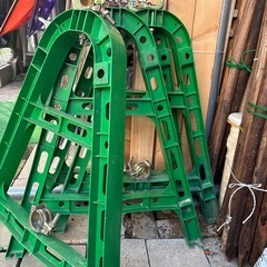 樹脂製単管バリケードの画像