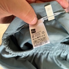 GU スカート 水色の画像