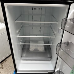 247⭐️2024年製美品★東芝　冷蔵庫　ブラック　黒　自動霜取り　一人暮らし の画像