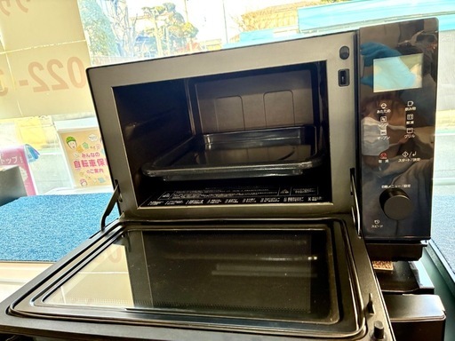 Panasonic 2024 オーブンレンジ 中古 家電 買取 リサイクル 26L 庫内フラット NE-MS4B-K