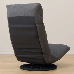 リクライニング座椅子 回転式 グレー【お譲りする方決まりました】
の画像