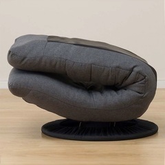 リクライニング座椅子 回転式 グレー【お譲りする方決まりました】
の画像