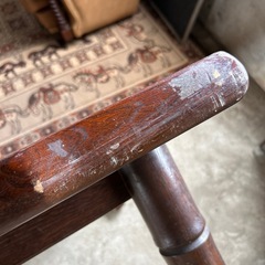 和風ローテーブル 木製 一枚板風の画像