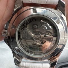 【お洒落なカスタム】稼動品 セイコー 5スポーツ 自動巻き 4R36 グリーン×ホワイトの画像