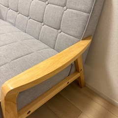 2人掛け　ソファの画像