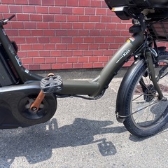 YAMAHA pasKISS電動アシスト自転車 チャイルドシート付き の画像