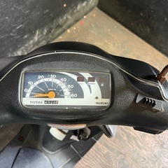 ★支払総額3.0万円★スズキ レッツ2 マッド CA1PA 人気のレッツ2！ ２ストのためオイル注ぎ足すだけ！ バッテリー新品！ カスタムベースに♪の画像