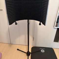 【ボーカル録音用】高さ調節可能NEEWER NW-5 プロ仕様吸音パネル＆三脚スタンドセットの画像