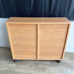 本棚　収納　キャスター付きの画像