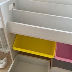アイリスオーヤマ　おもちゃ絵本ラックの画像