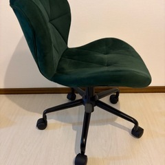 1人用チェア　グリーンの画像