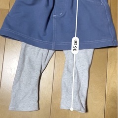 スカートズボン　　80サイズの画像