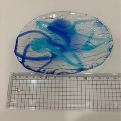 琉球ガラス小皿四枚セットの画像