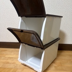 ニトリ　収納ケース2個セットの画像