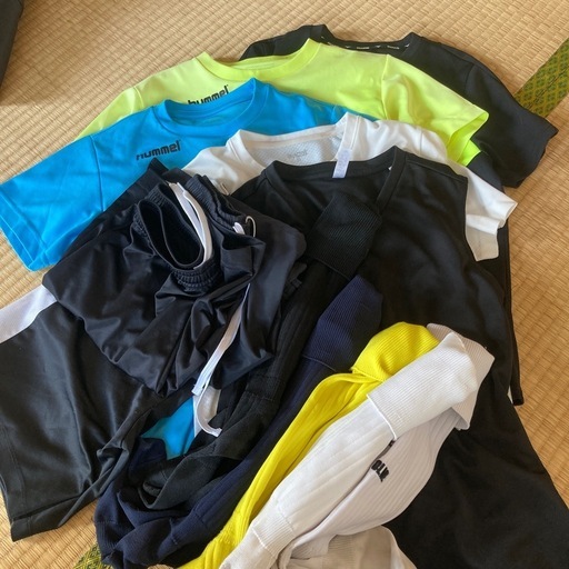 子供服　サッカー用　中古　セット