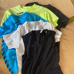 子供服　サッカー用　中古　セットの画像