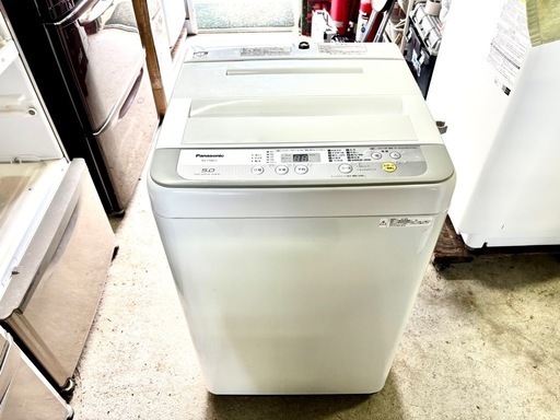 2018年製 Panasonic全自動電気洗濯機5.0Kg