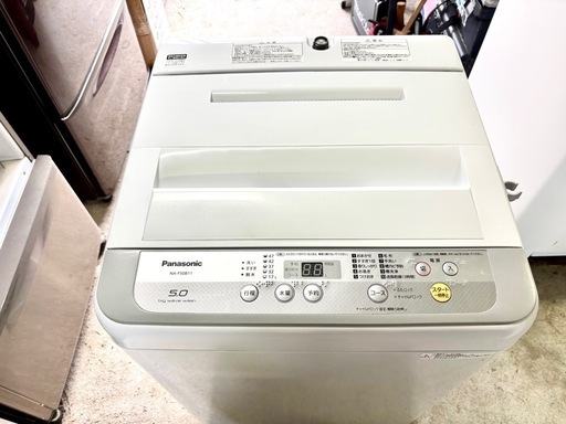 2018年製 Panasonic全自動電気洗濯機5.0Kg