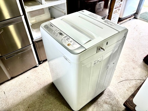 2018年製 Panasonic全自動電気洗濯機5.0Kg