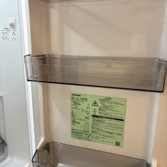 【美品】1人暮らし用　東芝冷凍冷蔵庫の画像