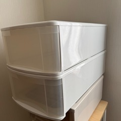 収納ケース 2個セットの画像