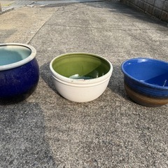 金魚&メダカ鉢　睡蓮鉢の画像