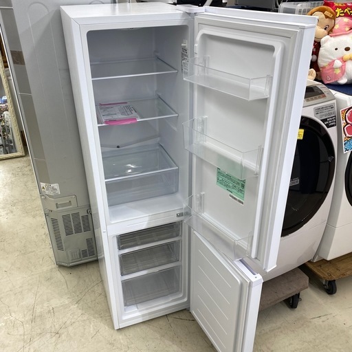 ?中古家電は当店へ?【冷蔵庫170L】アイリスオーヤマ　2024年製　AZRSD-17A　白　ホワイト　朝霞市リサイクルショップ　ケイ
