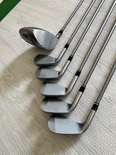 【美品】HONMA T//WORLD GS レディース クラブセット (1W, Irons 7-SW) / SPEEDTUNED 42
