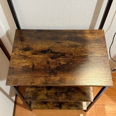 木製キッチンラック レンジボード 棚 収納の画像