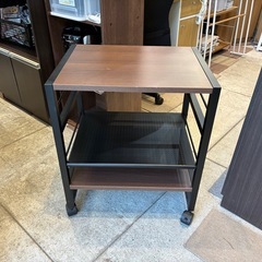 山善(YAMAZEN) デスク サイドワゴン キャスター付 中古 家具 買取 デスクワゴンの画像