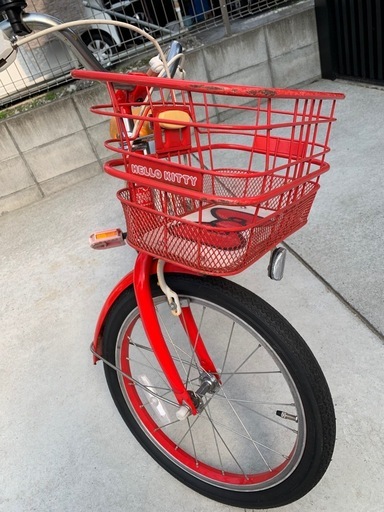 子供用自転車　18インチ　ハローキティ