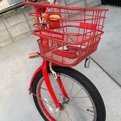 子供用自転車　18インチ　ハローキティ
の画像