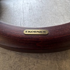 EKORNES　1人掛けレザーチェア　ワインレッド　オットマン付きの画像