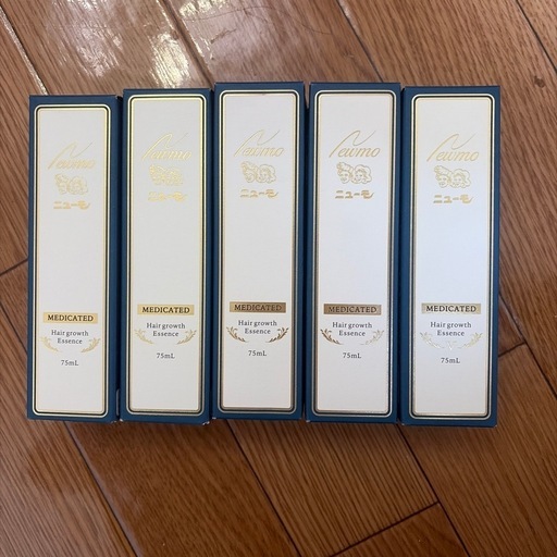 ニューモ育毛剤　75ml × ５本