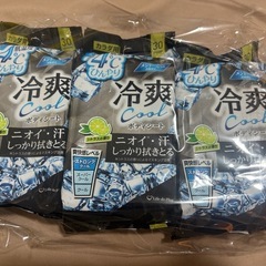 汗拭きシート　冷爽　ボディーシート　3個の画像