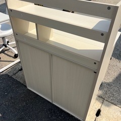 折りたたみデスク&チェアの画像