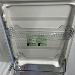 ツインバード　2ドアノンフロン冷凍冷蔵庫　2020年製の画像