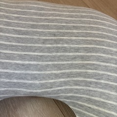 ボーダー　授乳クッションの画像