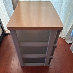 3段　引き出し収納(中)の画像