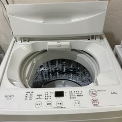 RORO 洗濯機 6.0kg
の画像