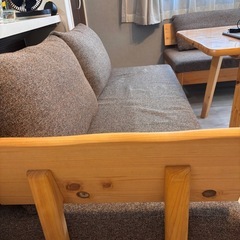 【美品】ダイニングテーブル&ソファの画像