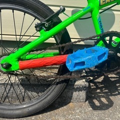 HARO キッズBMX風 自転車 グリーン（中古）の画像