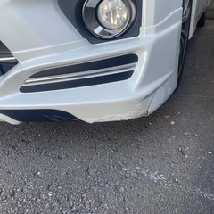 アルファード20系後期　　フロントハーフスポイラーの画像